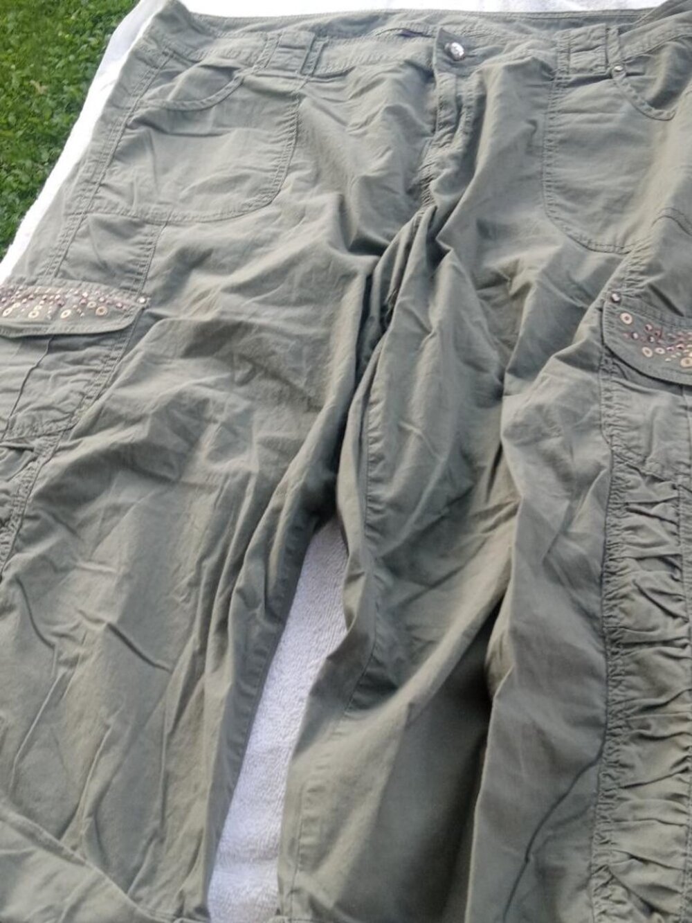 Style & Co.  size 16W dark khaki Green